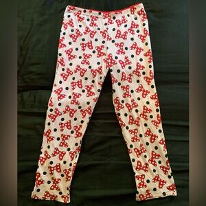 Disney’s Minnie Mouse Pink and Red Pajama Pants